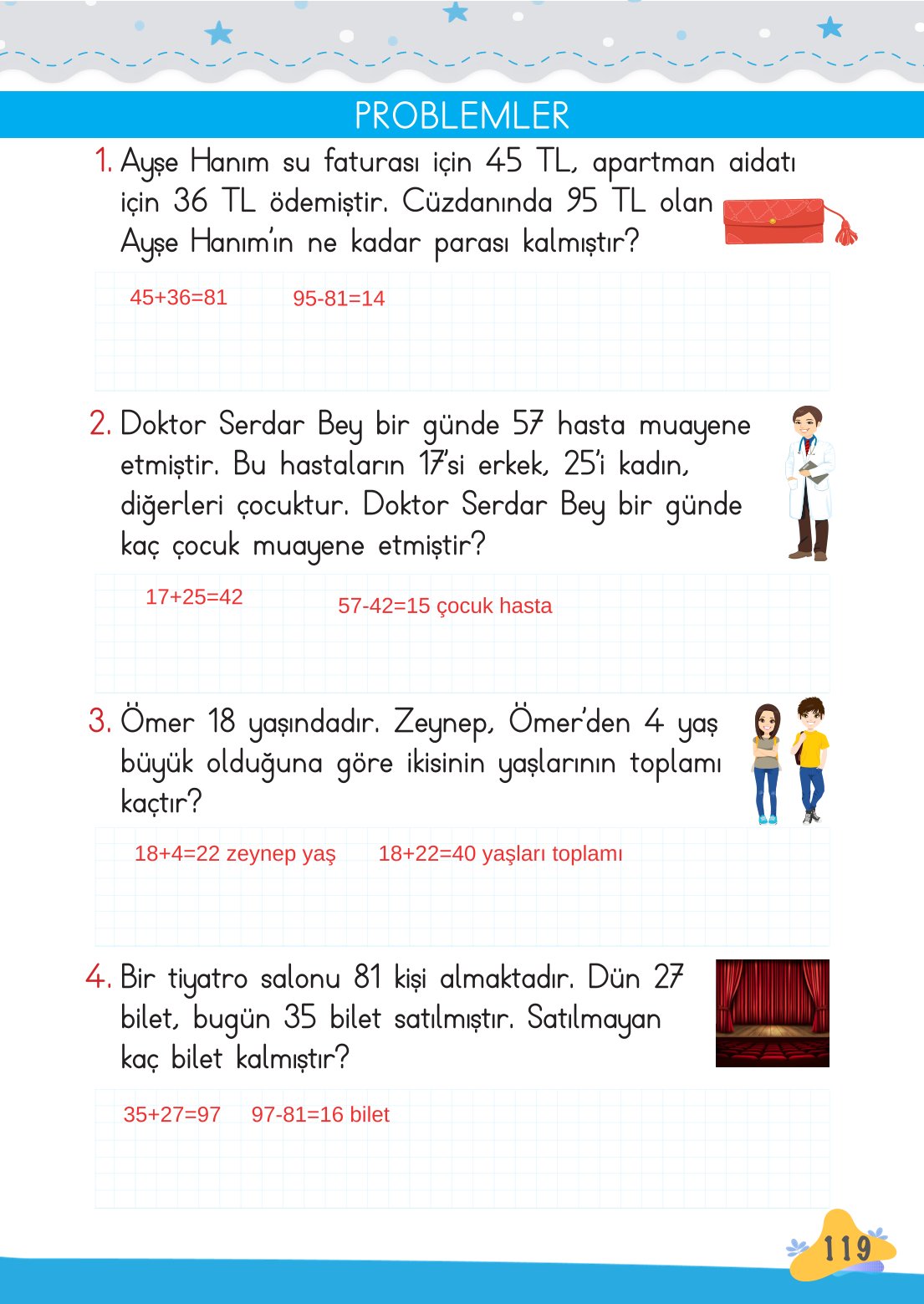 2. Sınıf Meb Yayınları Matematik Ders Kitabı Sayfa 120 Cevapları