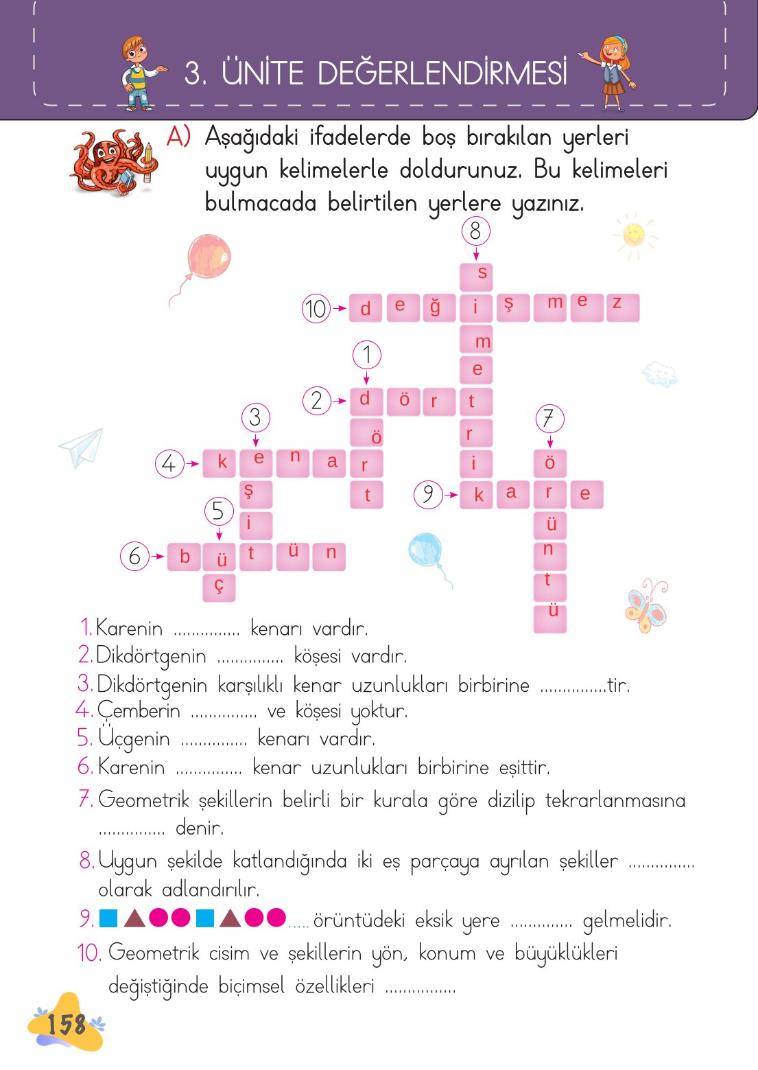 2. Sınıf Meb Yayınları Matematik Ders Kitabı Sayfa 159 Cevapları