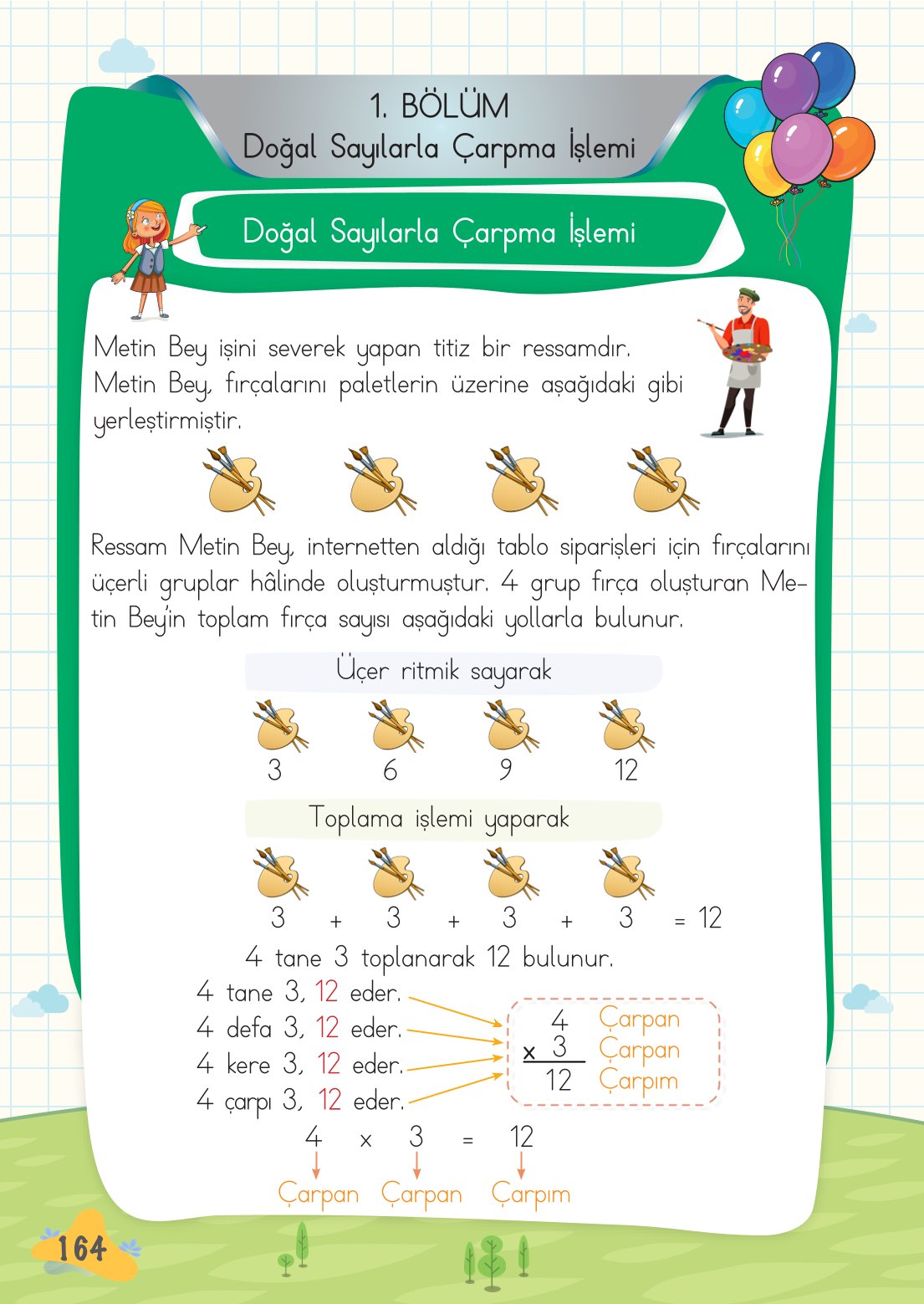 2. Sınıf Meb Yayınları Matematik Ders Kitabı Sayfa 165 Cevapları