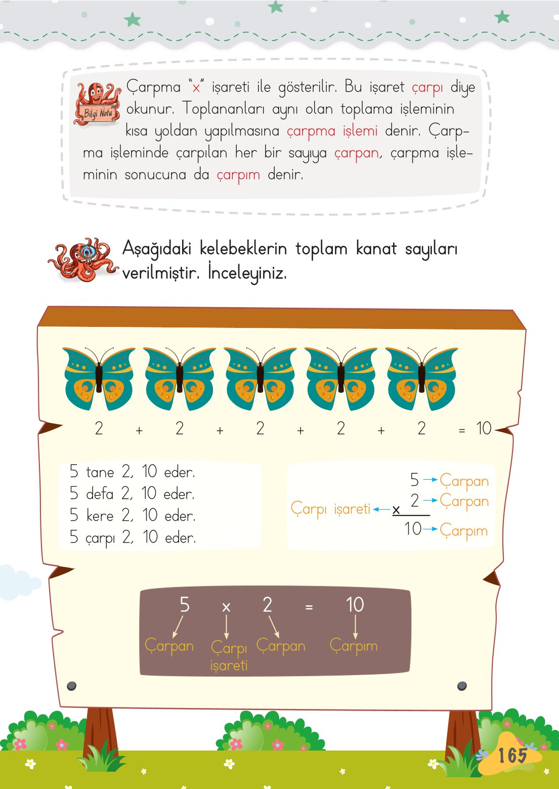 2. Sınıf Meb Yayınları Matematik Ders Kitabı Sayfa 166 Cevapları