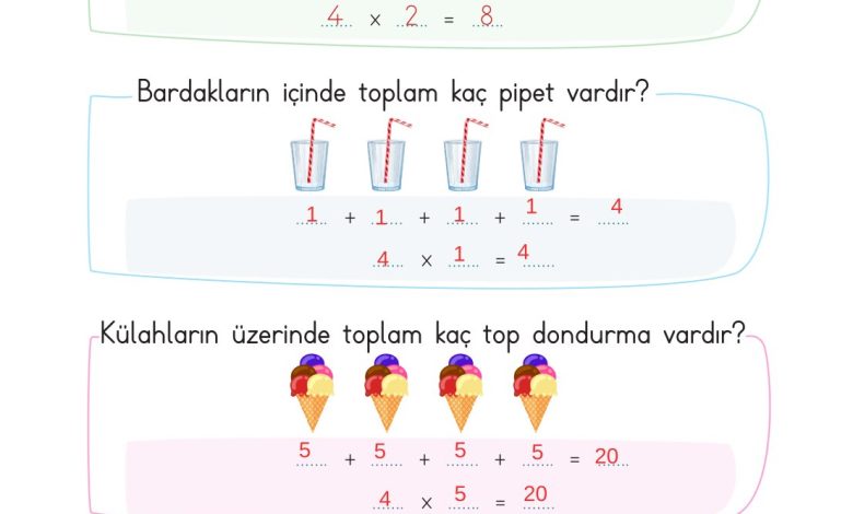 2. Sınıf Meb Yayınları Matematik Ders Kitabı Sayfa 167 Cevapları