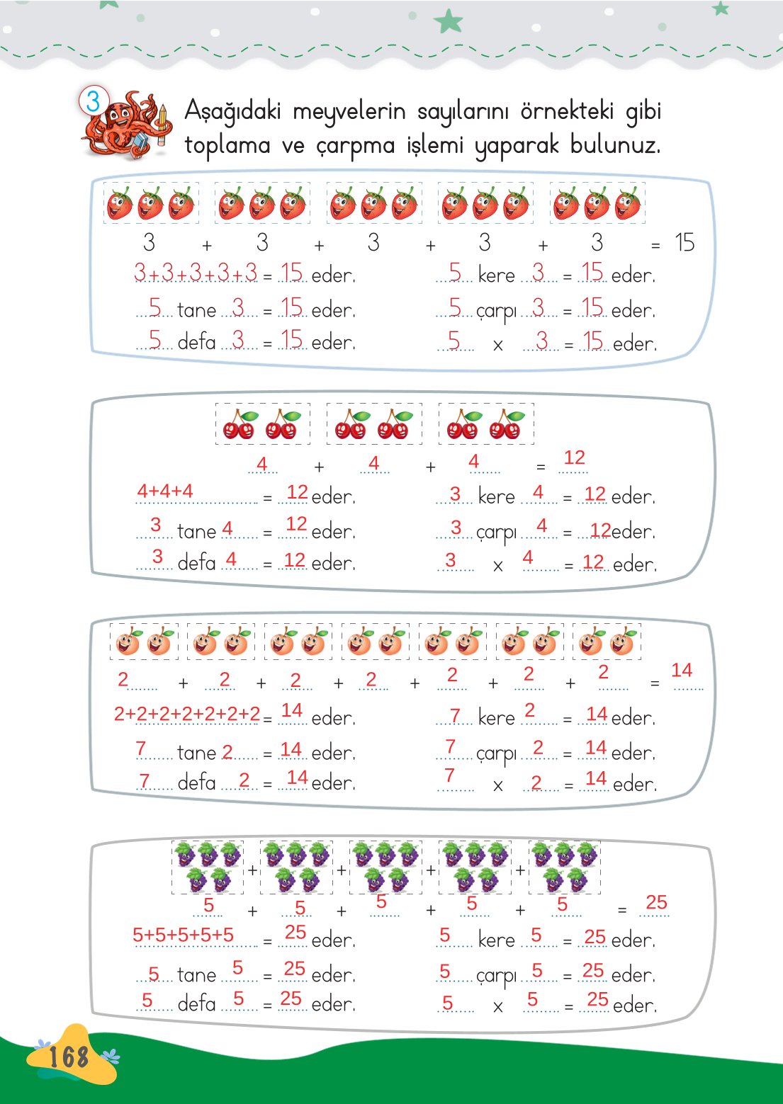 2. Sınıf Meb Yayınları Matematik Ders Kitabı Sayfa 169 Cevapları