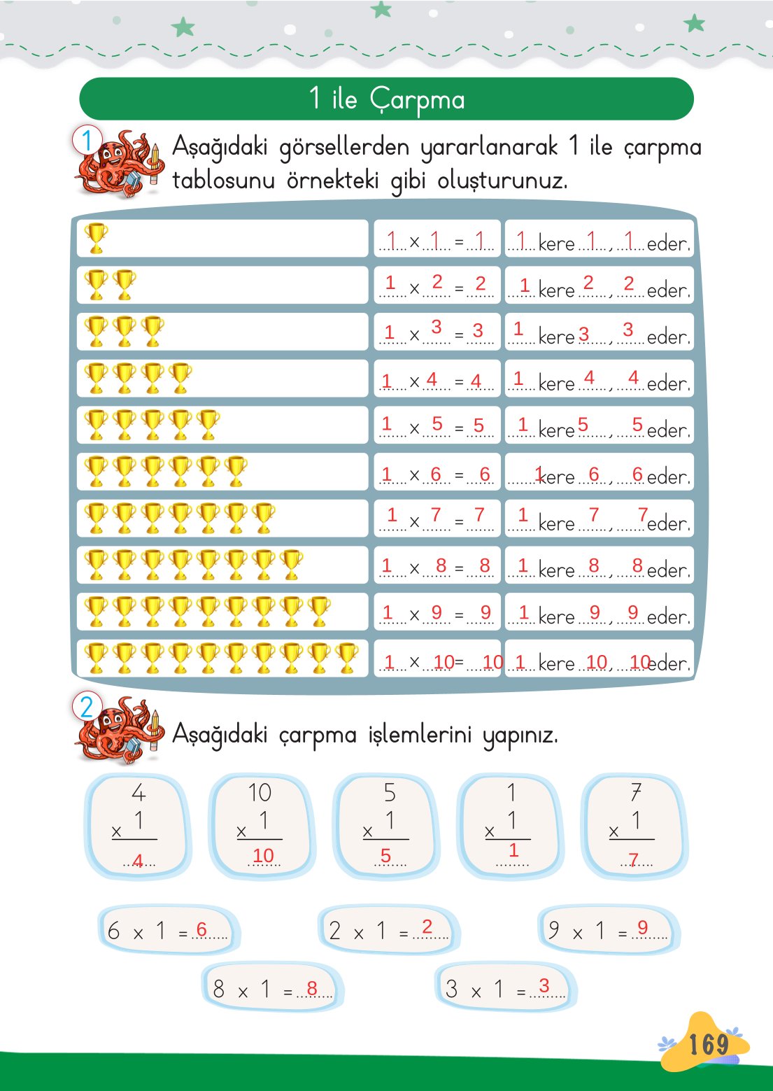 2. Sınıf Meb Yayınları Matematik Ders Kitabı Sayfa 170 Cevapları