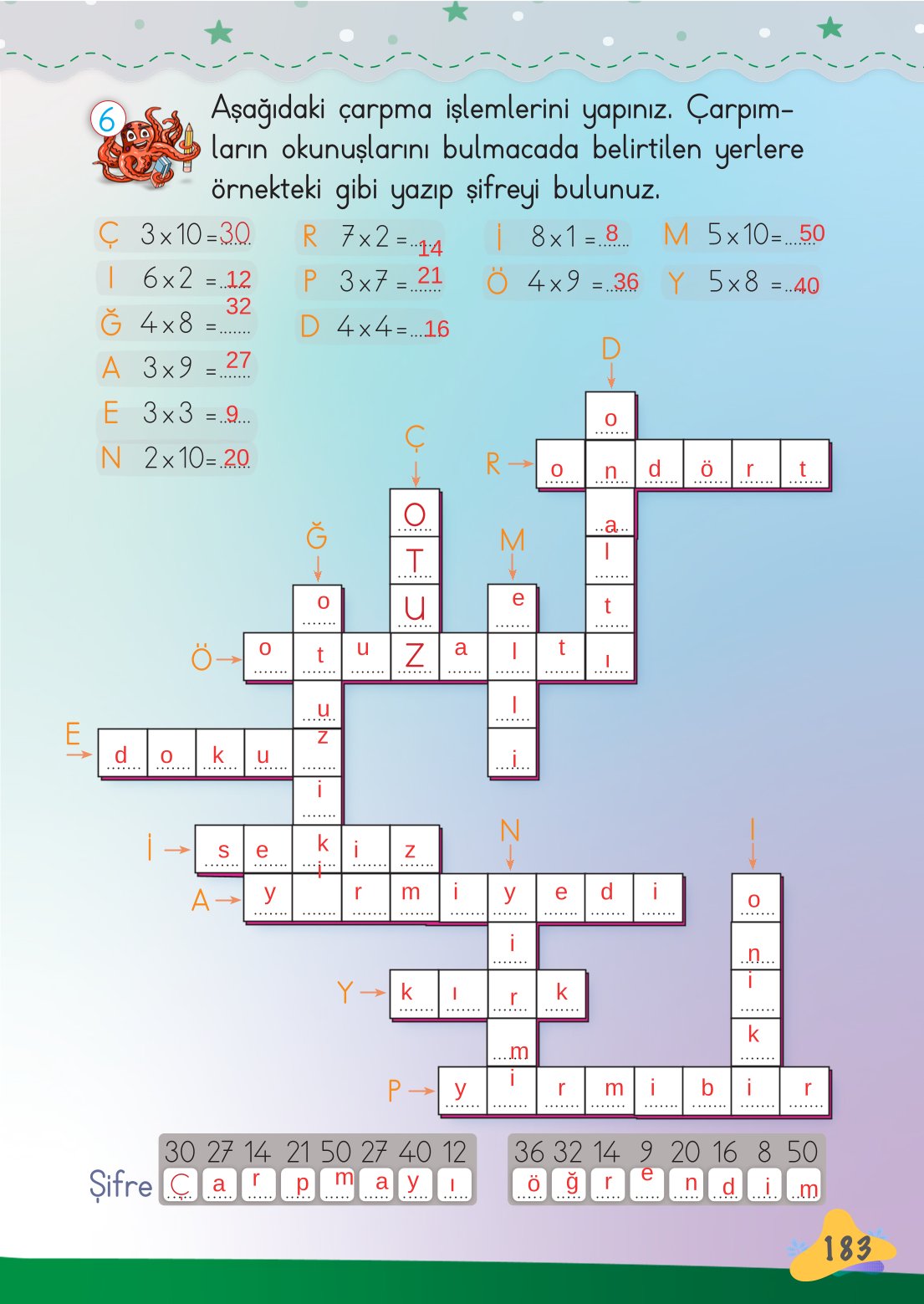 2. Sınıf Meb Yayınları Matematik Ders Kitabı Sayfa 184 Cevapları