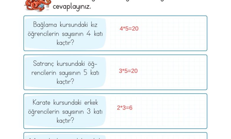 2. Sınıf Meb Yayınları Matematik Ders Kitabı Sayfa 189 Cevapları