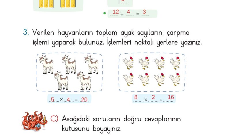 2. Sınıf Meb Yayınları Matematik Ders Kitabı Sayfa 209 Cevapları