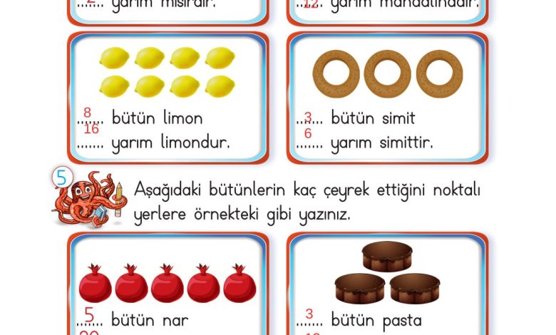 2. Sınıf Meb Yayınları Matematik Ders Kitabı Sayfa 222 Cevapları