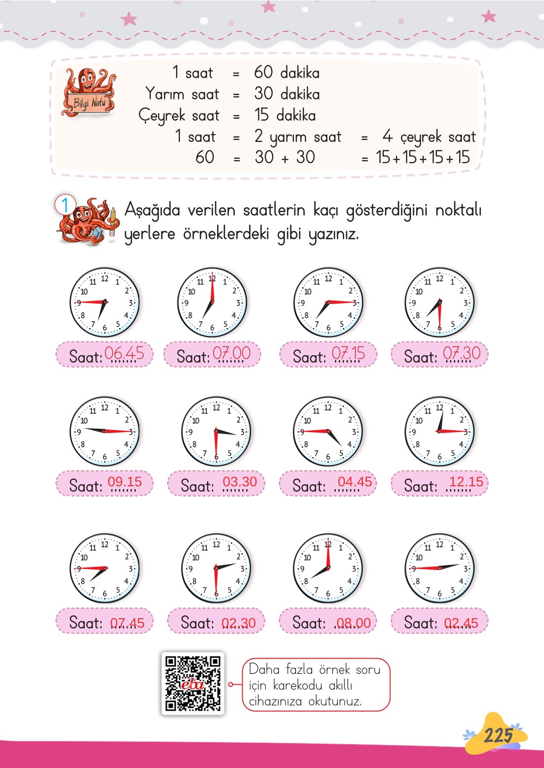 2. Sınıf Meb Yayınları Matematik Ders Kitabı Sayfa 226 Cevapları