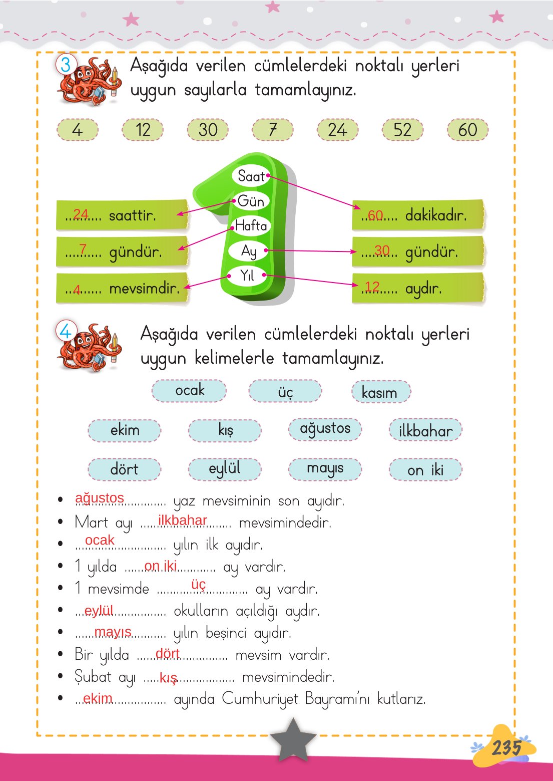 2. Sınıf Meb Yayınları Matematik Ders Kitabı Sayfa 236 Cevapları