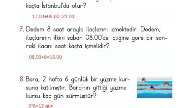 2. Sınıf Meb Yayınları Matematik Ders Kitabı Sayfa 242 Cevapları