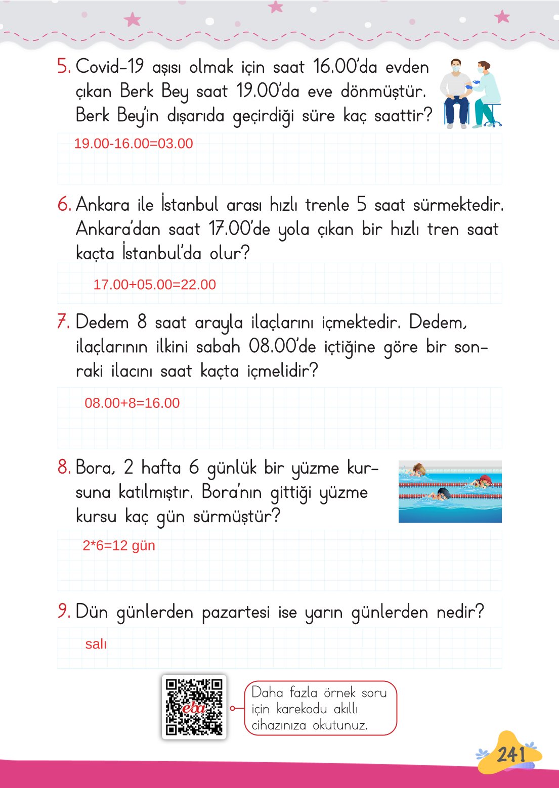 2. Sınıf Meb Yayınları Matematik Ders Kitabı Sayfa 242 Cevapları