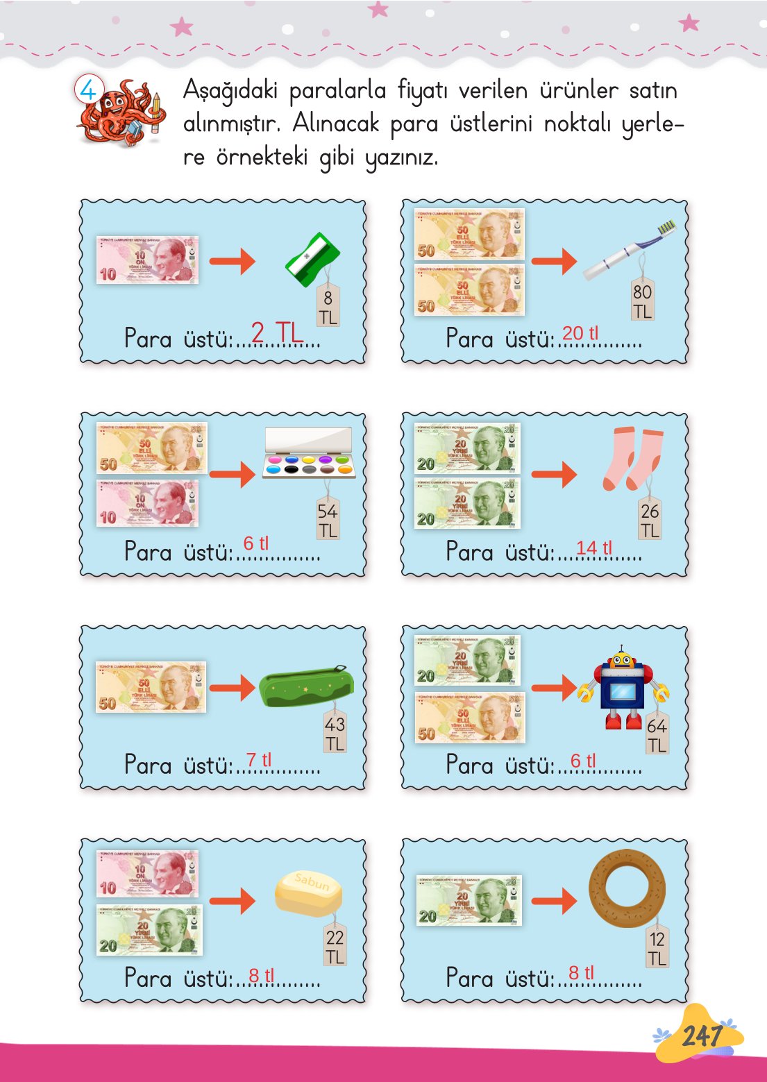 2. Sınıf Meb Yayınları Matematik Ders Kitabı Sayfa 248 Cevapları