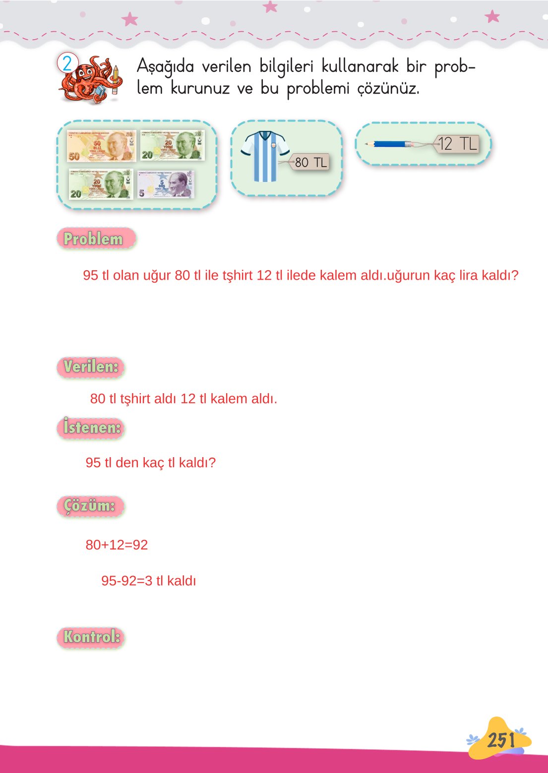 2. Sınıf Meb Yayınları Matematik Ders Kitabı Sayfa 252 Cevapları