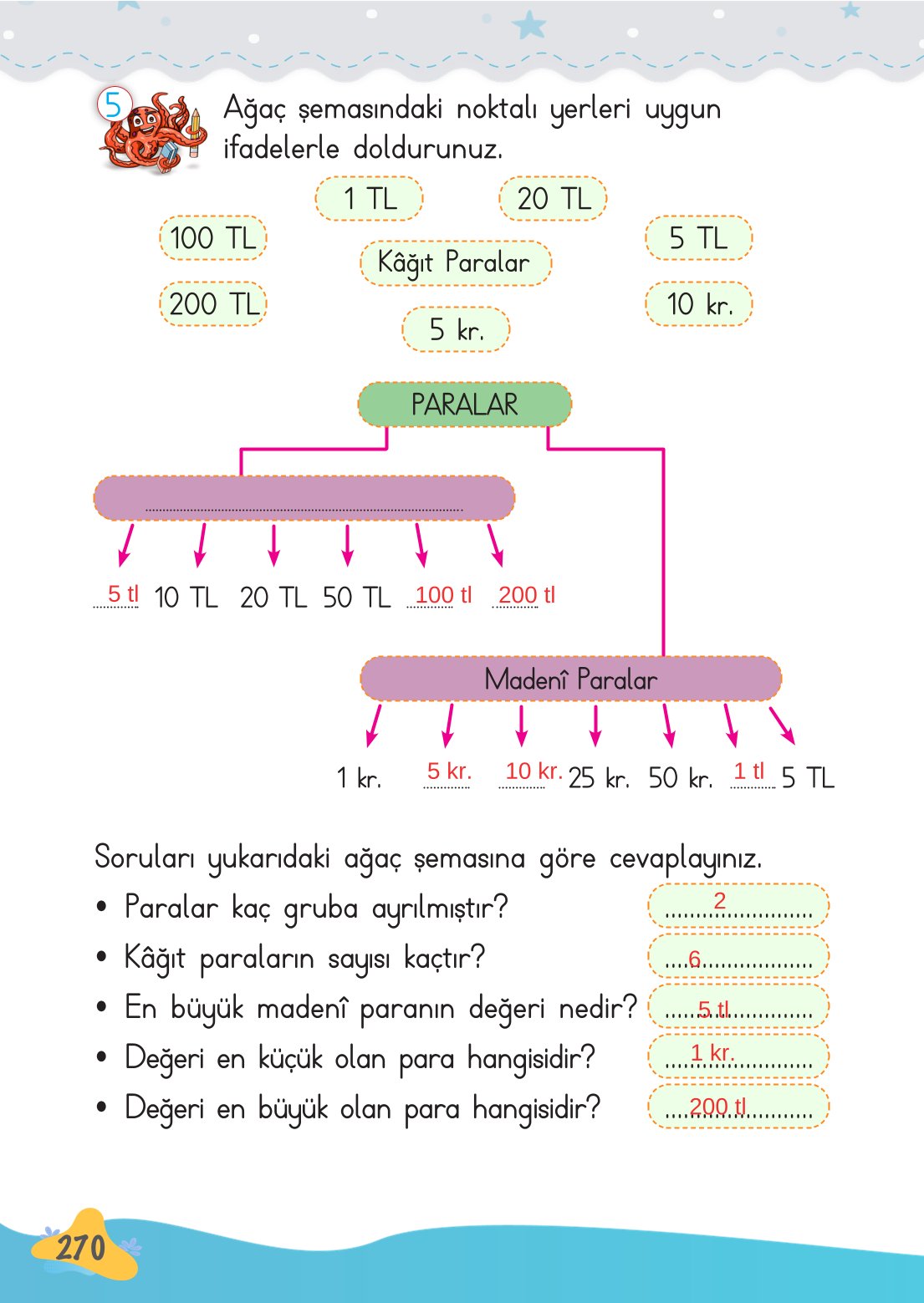 2. Sınıf Meb Yayınları Matematik Ders Kitabı Sayfa 271 Cevapları