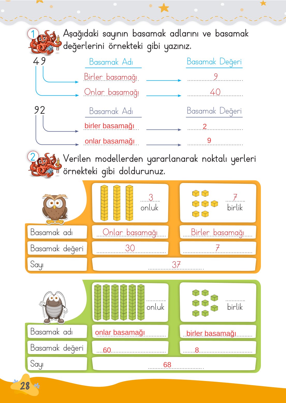 2. Sınıf Meb Yayınları Matematik Ders Kitabı Sayfa 29 Cevapları