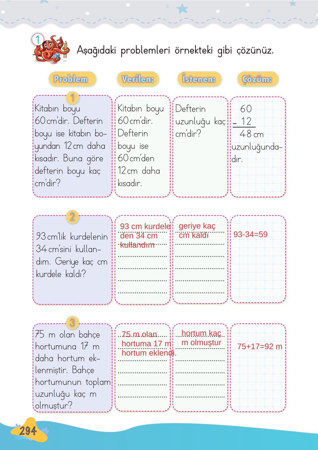 2. Sınıf Meb Yayınları Matematik Ders Kitabı Sayfa 295 Cevapları