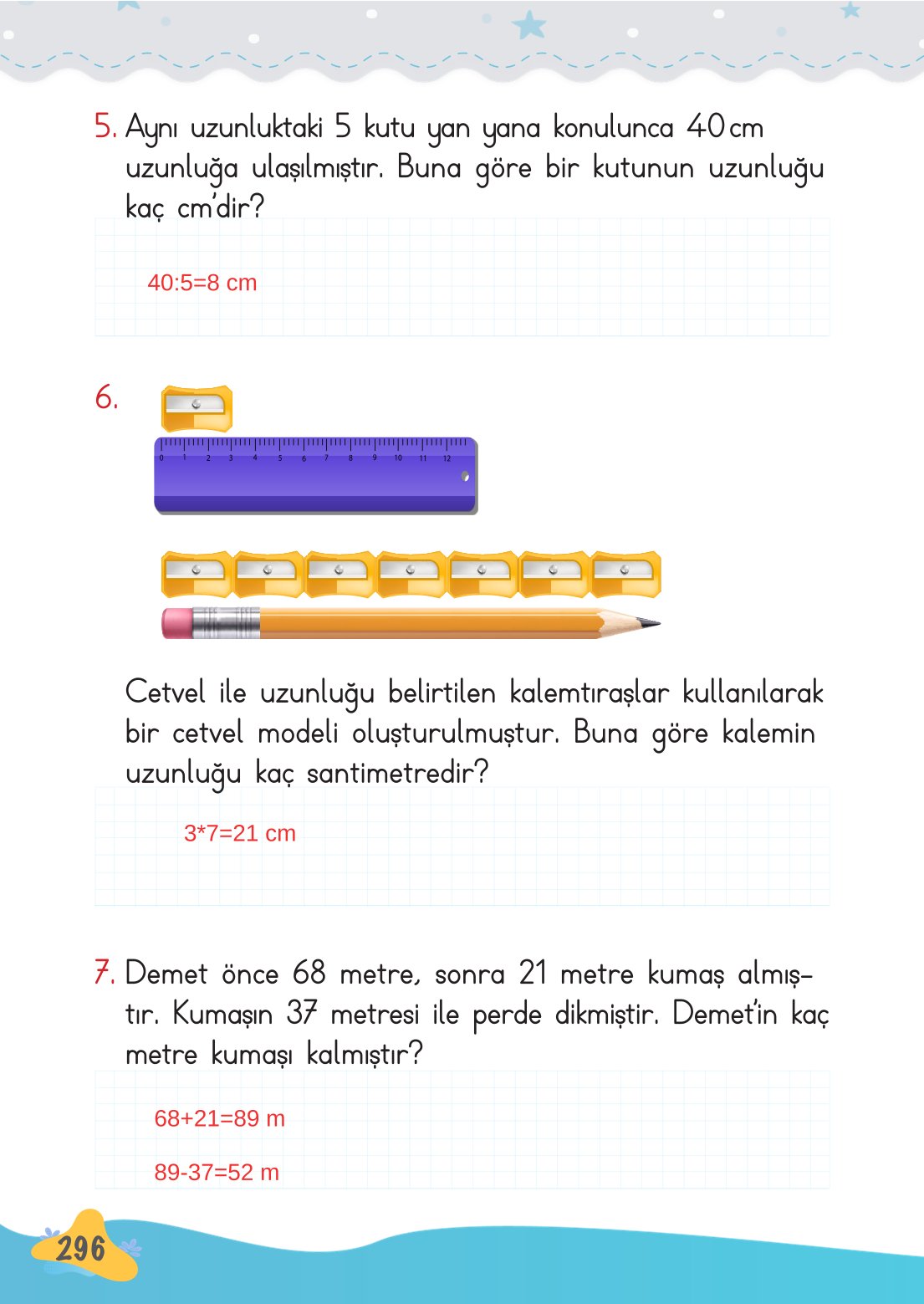 2. Sınıf Meb Yayınları Matematik Ders Kitabı Sayfa 297 Cevapları