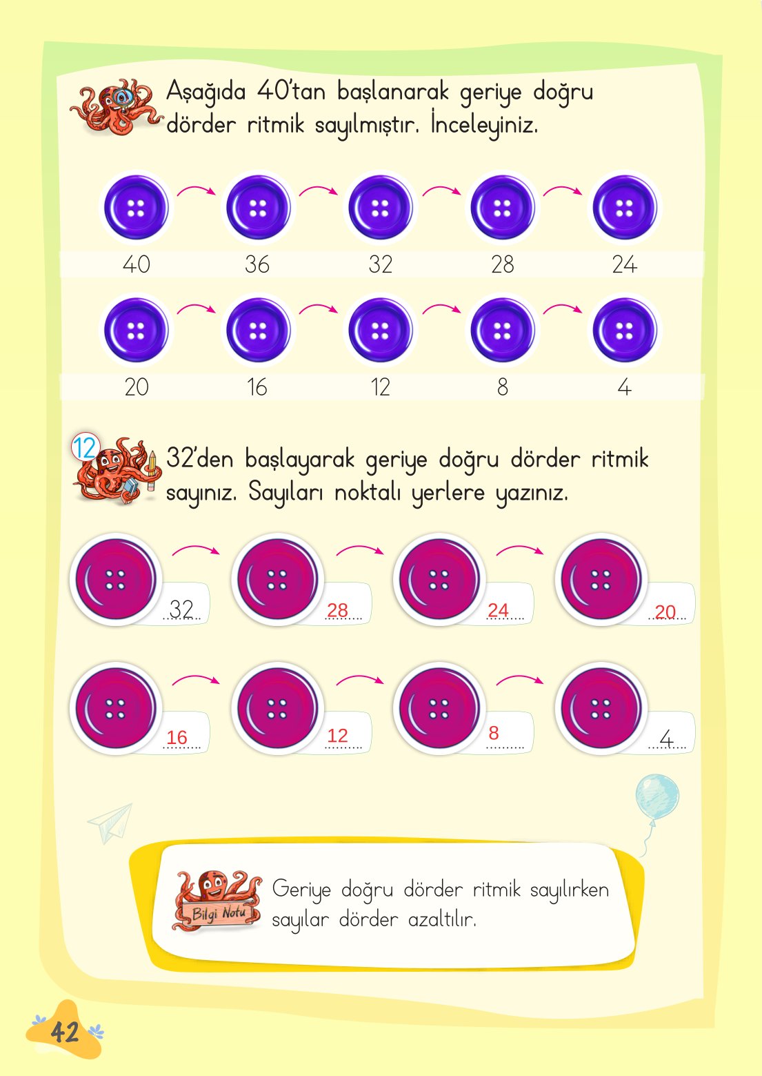 2. Sınıf Meb Yayınları Matematik Ders Kitabı Sayfa 43 Cevapları