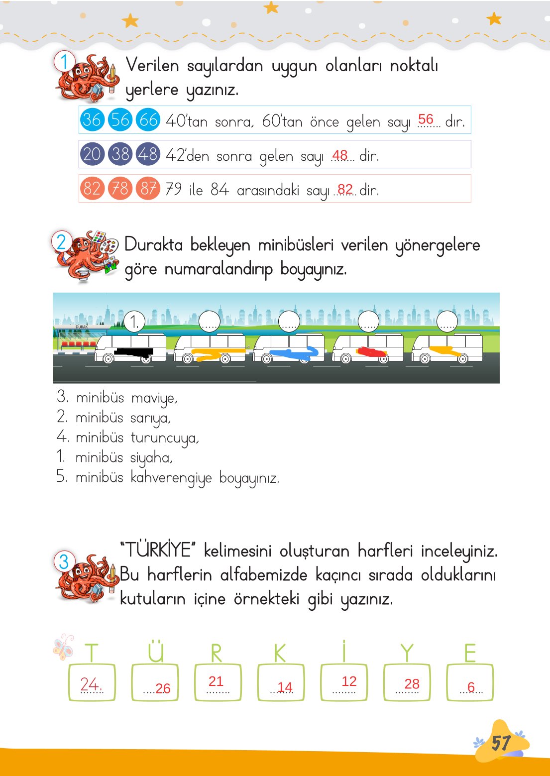 2. Sınıf Meb Yayınları Matematik Ders Kitabı Sayfa 58 Cevapları