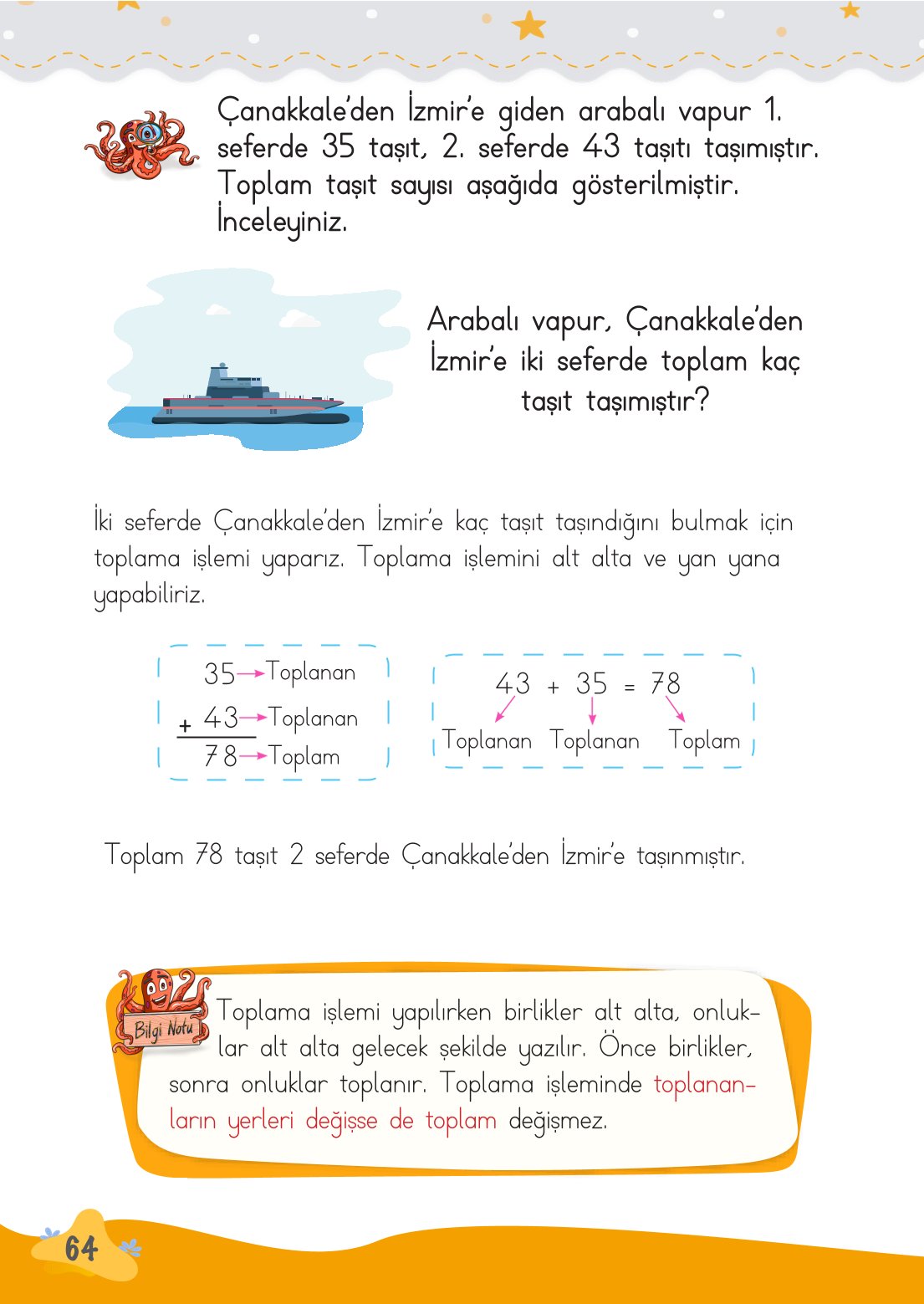 2. Sınıf Meb Yayınları Matematik Ders Kitabı Sayfa 65 Cevapları