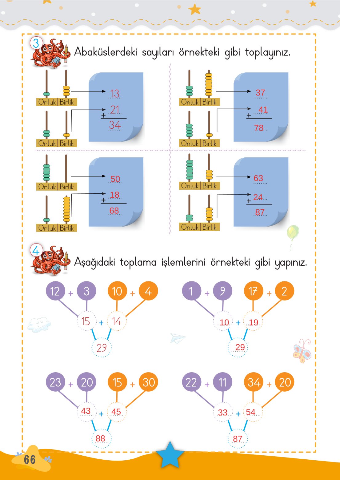 2. Sınıf Meb Yayınları Matematik Ders Kitabı Sayfa 67 Cevapları