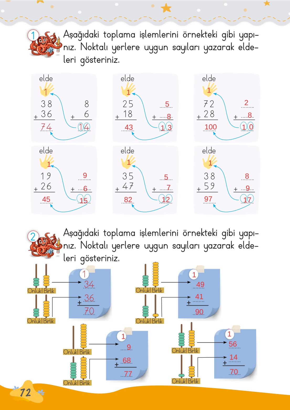 2. Sınıf Meb Yayınları Matematik Ders Kitabı Sayfa 73 Cevapları