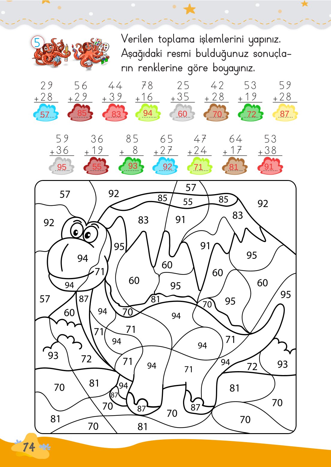 2. Sınıf Meb Yayınları Matematik Ders Kitabı Sayfa 75 Cevapları