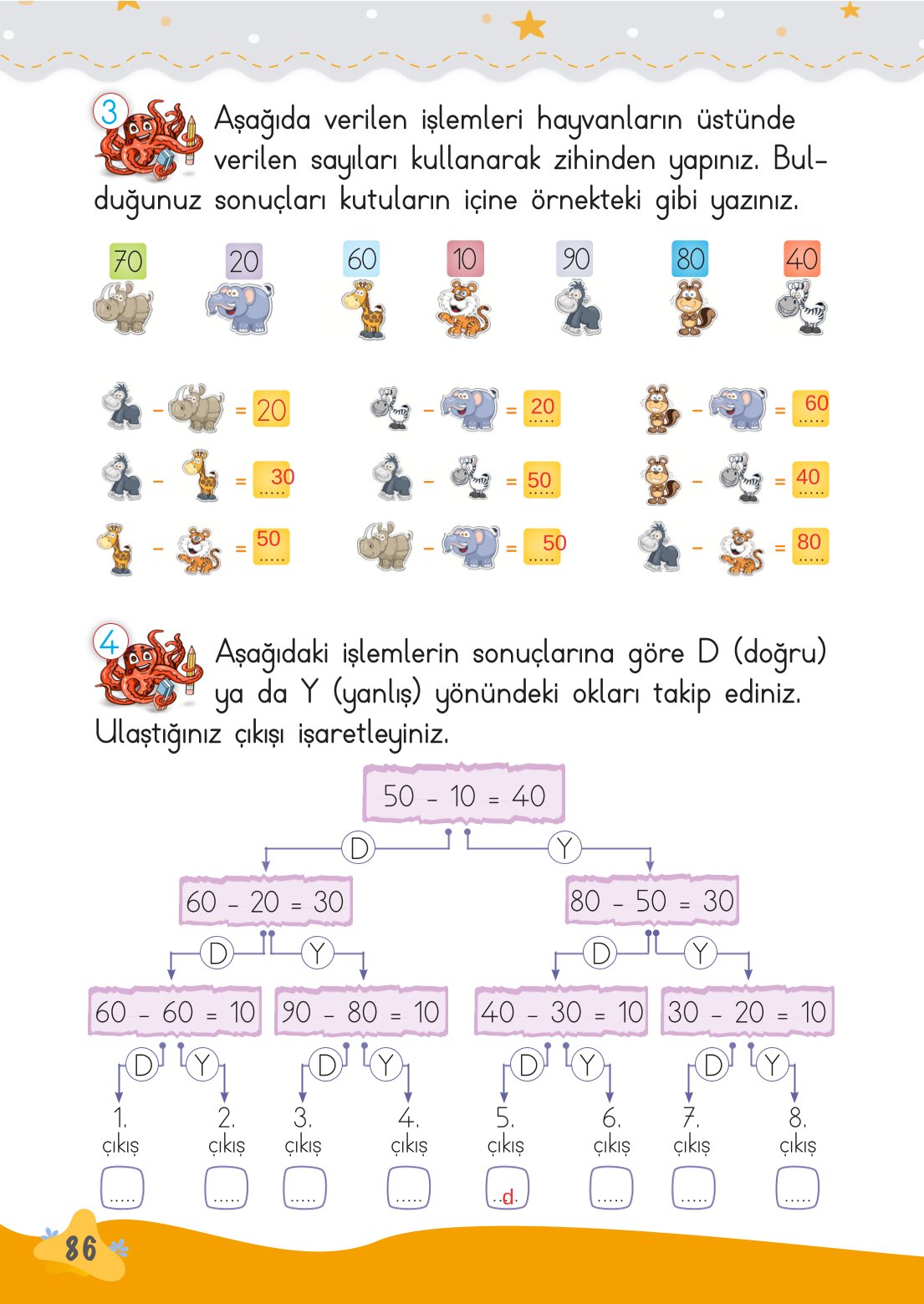 2. Sınıf Meb Yayınları Matematik Ders Kitabı Sayfa 87 Cevapları