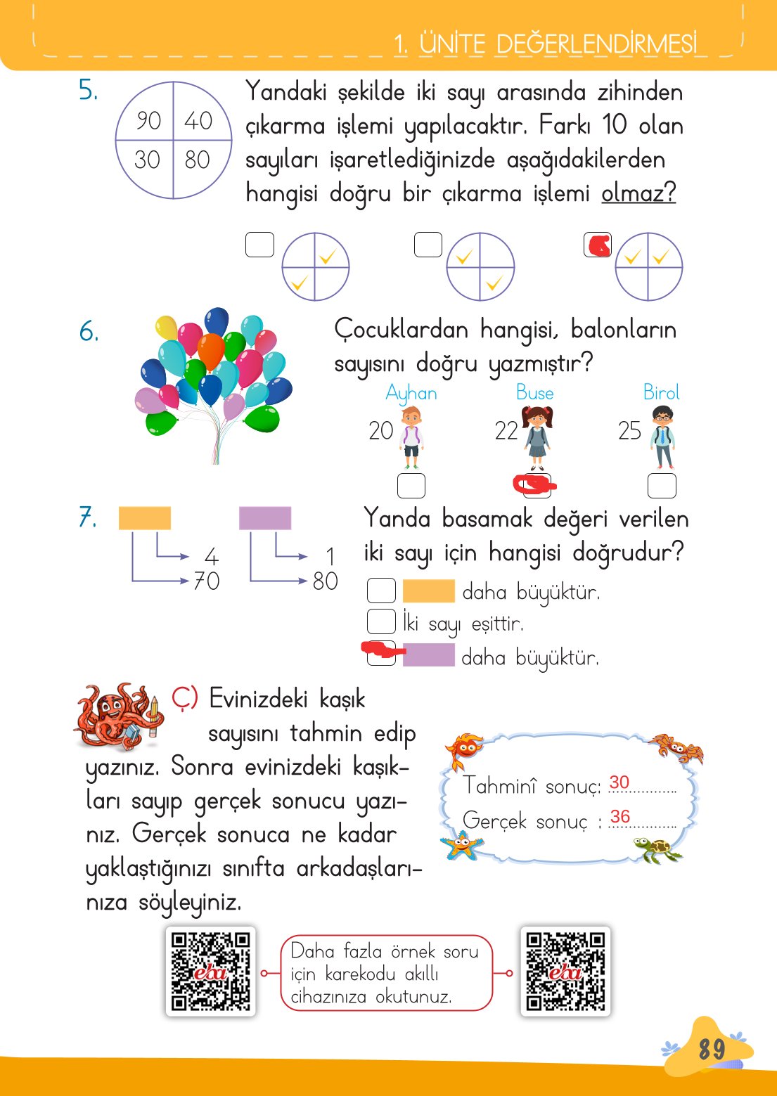 2. Sınıf Meb Yayınları Matematik Ders Kitabı Sayfa 90 Cevapları