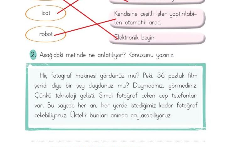 2. Sınıf Türkçe Ada Matbaacılık Yayıncılık Sayfa 163 Cevapları