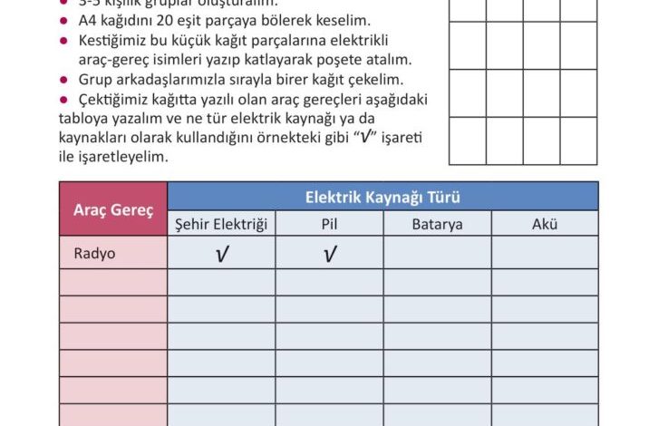 3. Sınıf Fen Bilimleri Meb Yayınları Sayfa 227 Cevapları