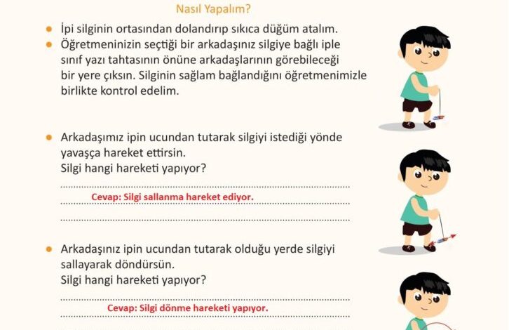 3. Sınıf Fen Bilimleri Meb Yayınları Sayfa 75 Cevapları