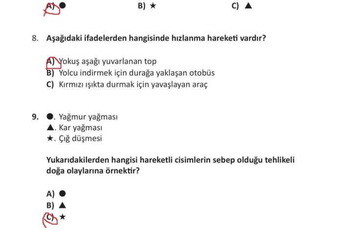 3. Sınıf Fen Bilimleri Meb Yayınları Sayfa 94 Cevapları