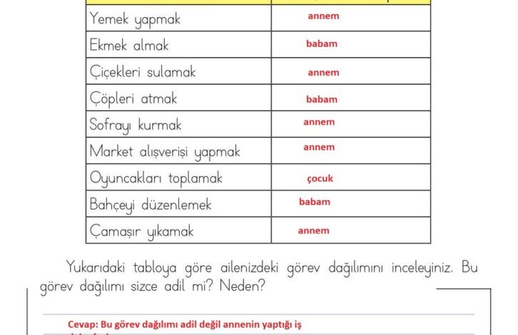 3. Sınıf Hayat Bilgisi Meb Yayınları Sayfa 55 Cevapları