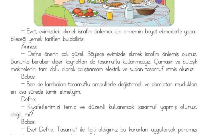 3. Sınıf Hayat Bilgisi Meb Yayınları Sayfa 59 Cevapları