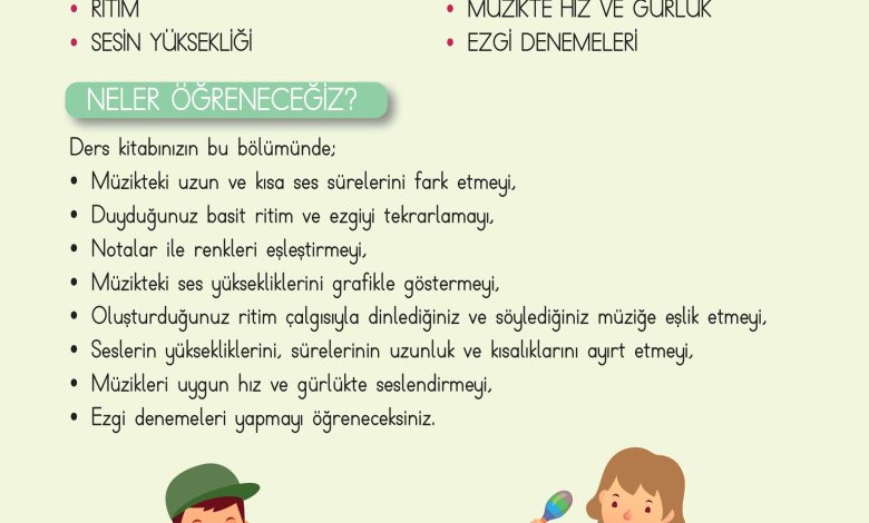 3. Sınıf Hecce Yayıncılık Müzik Ders Kitabı Sayfa 17 Cevapları