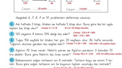 3. Sınıf Matematik Meb Yayınları Sayfa 111 Cevapları