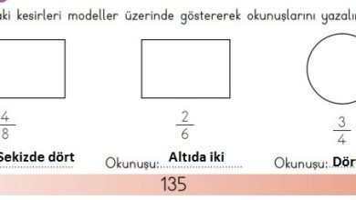 3. Sınıf Matematik Meb Yayınları Sayfa 135 Cevapları