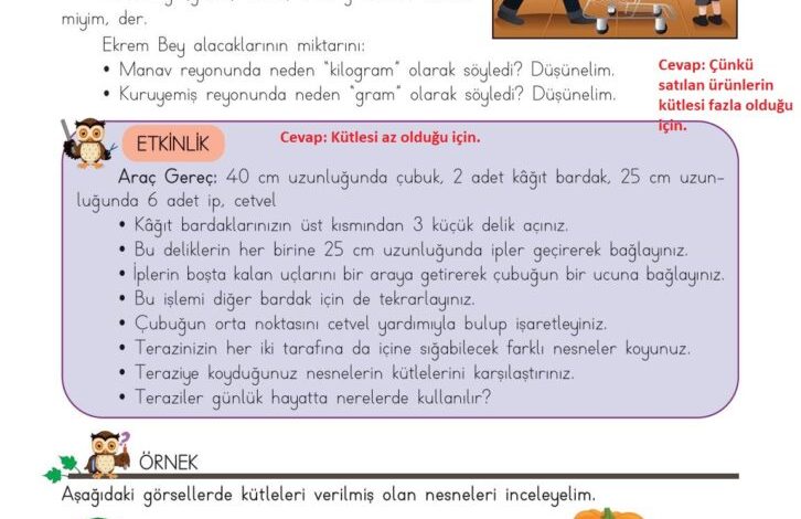 3. Sınıf Matematik Meb Yayınları Sayfa 158 Cevapları