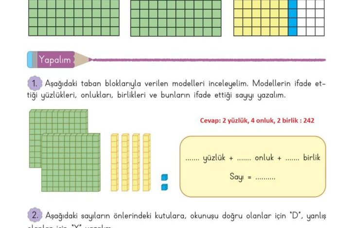 3. Sınıf Matematik Meb Yayınları Sayfa 17 Cevapları