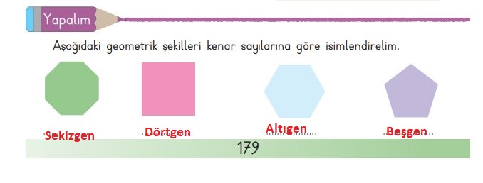 3. Sınıf Matematik Meb Yayınları Sayfa 179 Cevapları