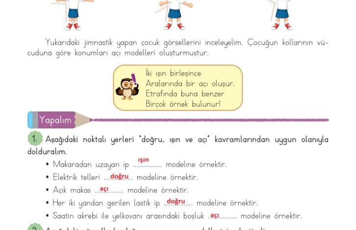 3. Sınıf Matematik Meb Yayınları Sayfa 187 Cevapları