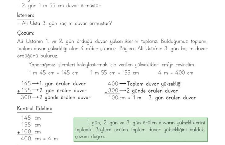 3. Sınıf Matematik Meb Yayınları Sayfa 213 Cevapları