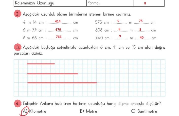 3. Sınıf Matematik Meb Yayınları Sayfa 236 Cevapları