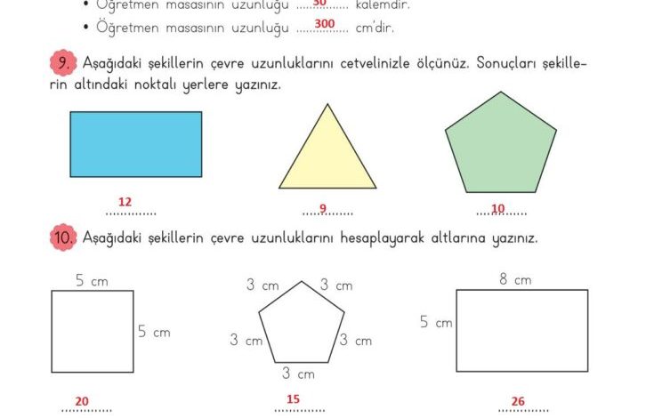 3. Sınıf Matematik Meb Yayınları Sayfa 237 Cevapları