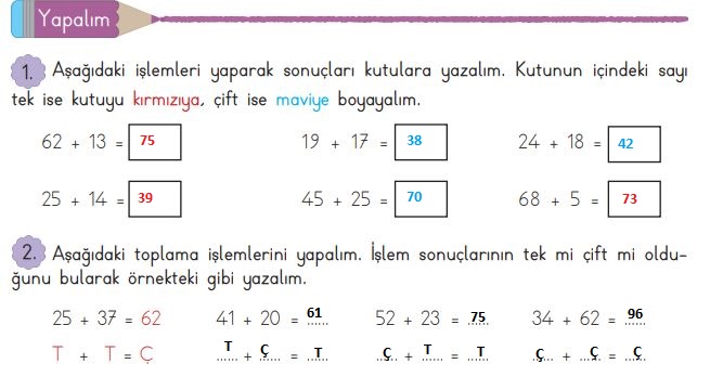 3. Sınıf Matematik Meb Yayınları Sayfa 40 Cevapları