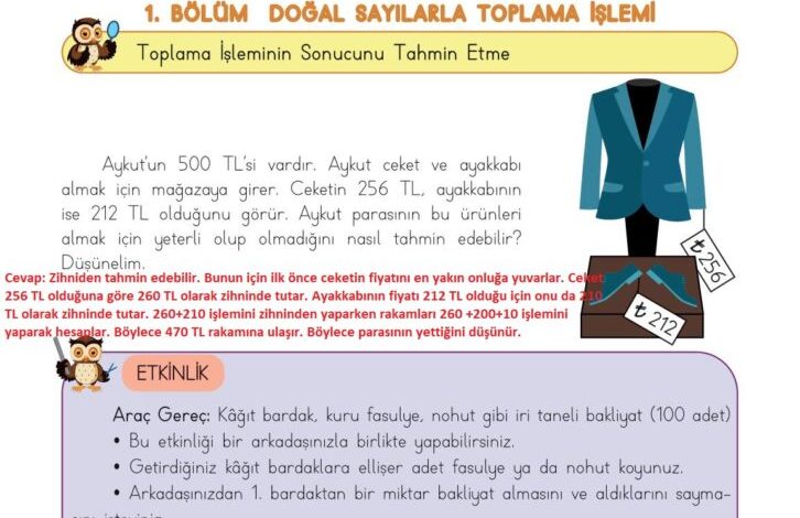 3. Sınıf Matematik Meb Yayınları Sayfa 64 Cevapları