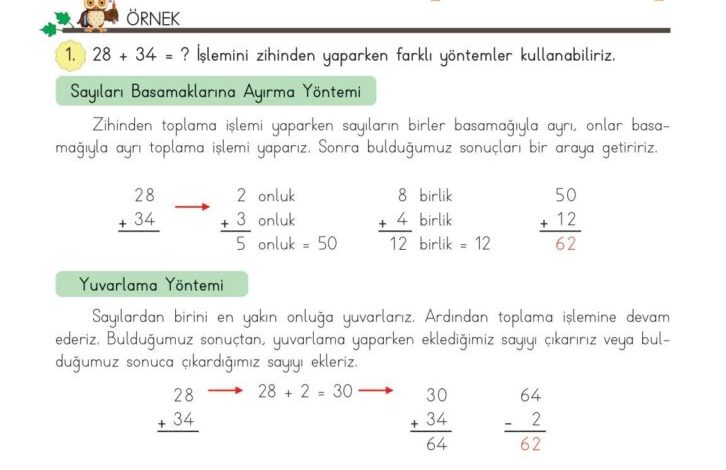 3. Sınıf Matematik Meb Yayınları Sayfa 66 Cevapları