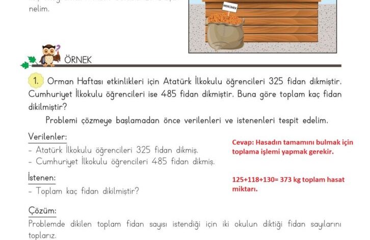 3. Sınıf Matematik Meb Yayınları Sayfa 71 Cevapları