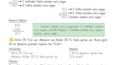 3. Sınıf Matematik Meb Yayınları Sayfa 72 Cevapları